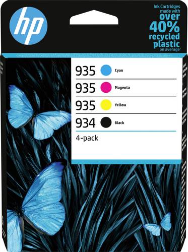 HP 934/935 Druckerpatrone 4er-Pack Original Color 6ZC72AE Tinte