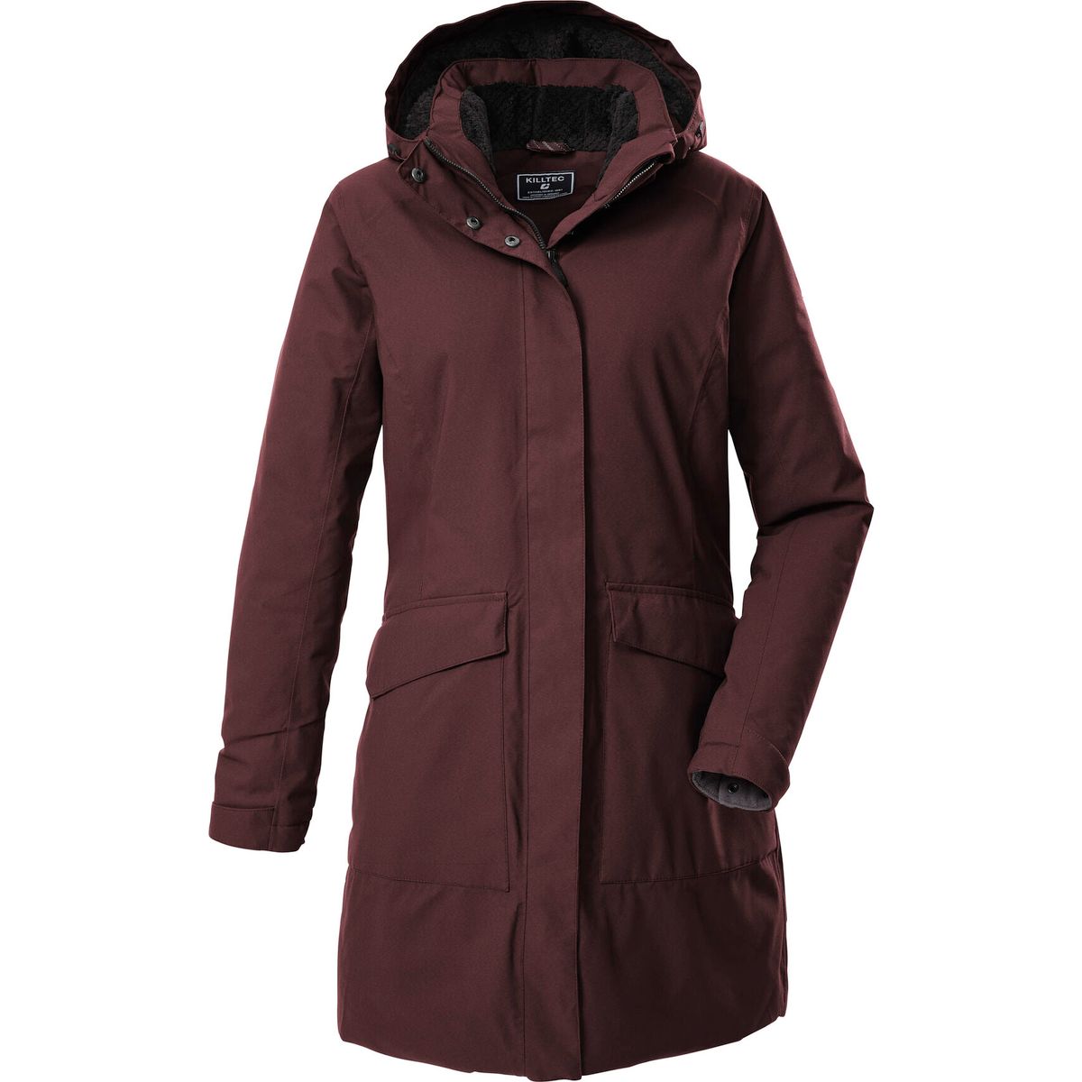 killtec KOW 18 Women Parka dunkelweinrot (00447) 44 43313-000-00447-44