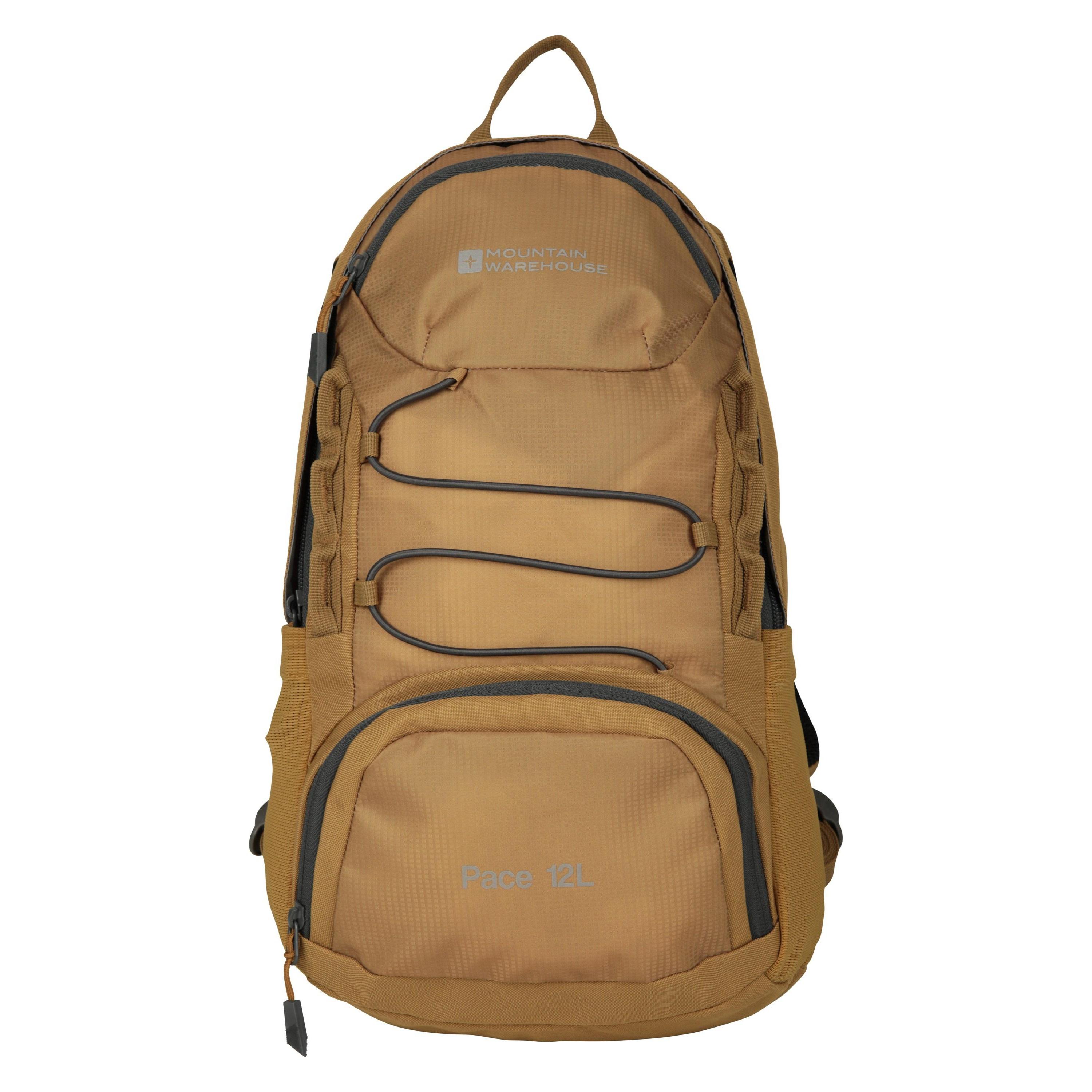 Mountain Warehouse Pace 12L rugzak (Mosterd)