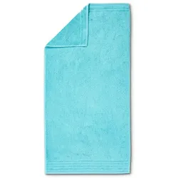 Vossen Handtuch Vienna Style 50 x 100 cm Baumwolle Blau Azur