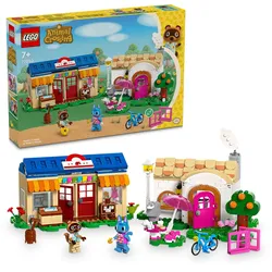 LEGO® Animal CrossingTM Nooks Laden und Sophies Haus