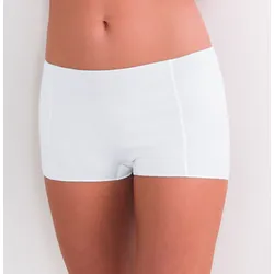 Pompadour Cotton Light Panty 6er Pack | 42 | Weiss (PO-0060)