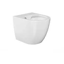Steinberg Serie 710 Design Wand-WC, kurze Ausführung, weiß glänzend, 7102001W