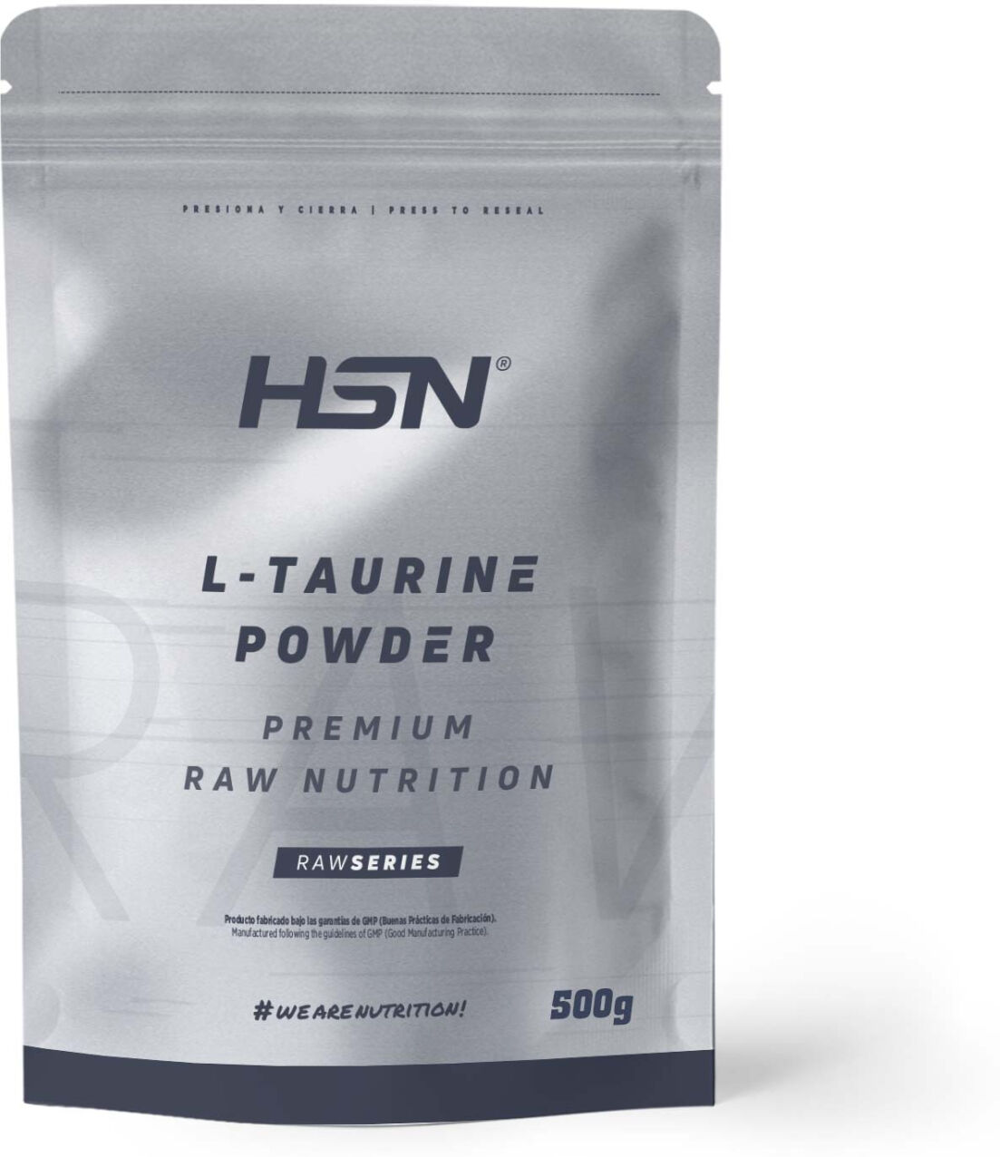 HSN L-taurina en polvo 500g - Pre-Entrenamiento - Polvo - 500  Servicios