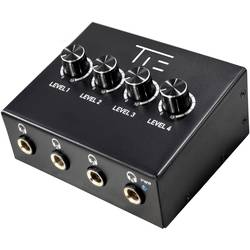 Tie Studio 4 Kanal Kopfhörerverstärker Schwarz 19-90009