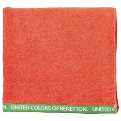 Benetton - Handtuch 90x160cm aus 100 % Baumwolle in Rot