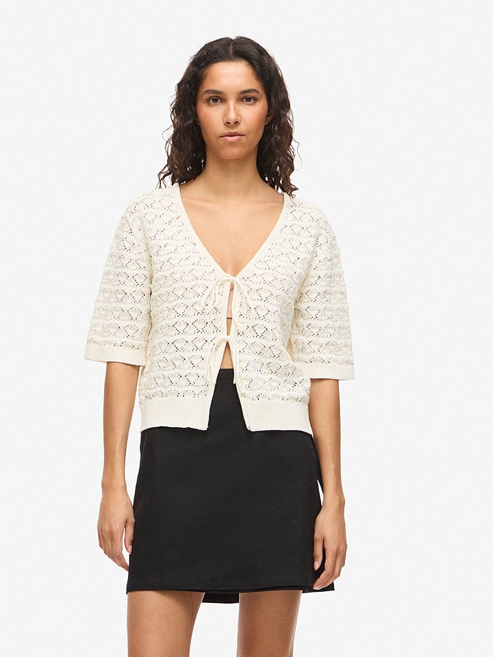Noisy may Cardigan "Laika" in Creme - L