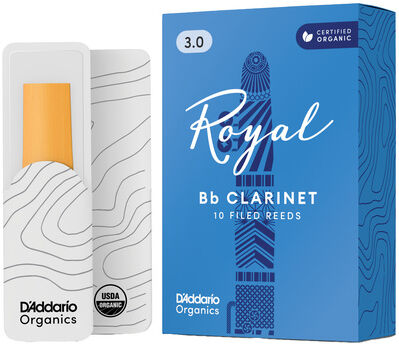 DAddario Woodwinds Royal Bb- Clarinet 3.0