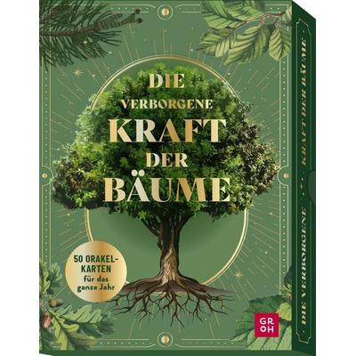 Orakelkarten: Die verborgene Kraft der Bäume, Gebundene Ausgabe von Kristin Funk, Groh, 978-3-8485-0375-9