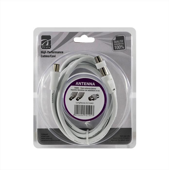 Xtreme Cavo Antenna-bianco
