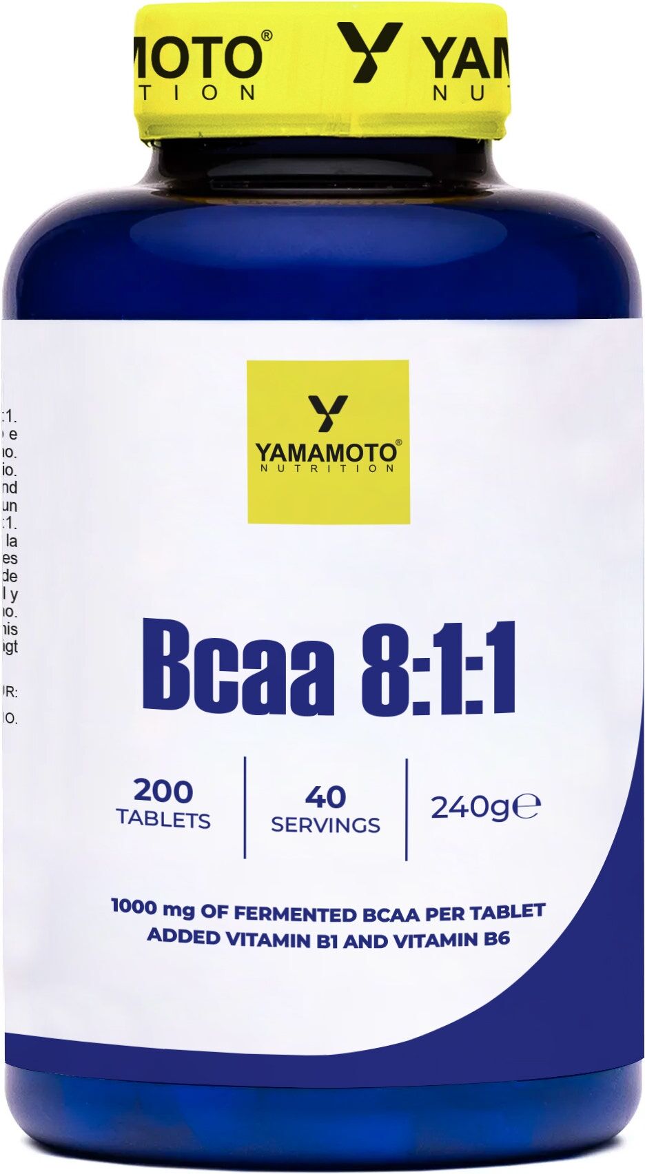 YAMAMOTO NUTRITION Bcaa 8:1:1 200 Compresse 