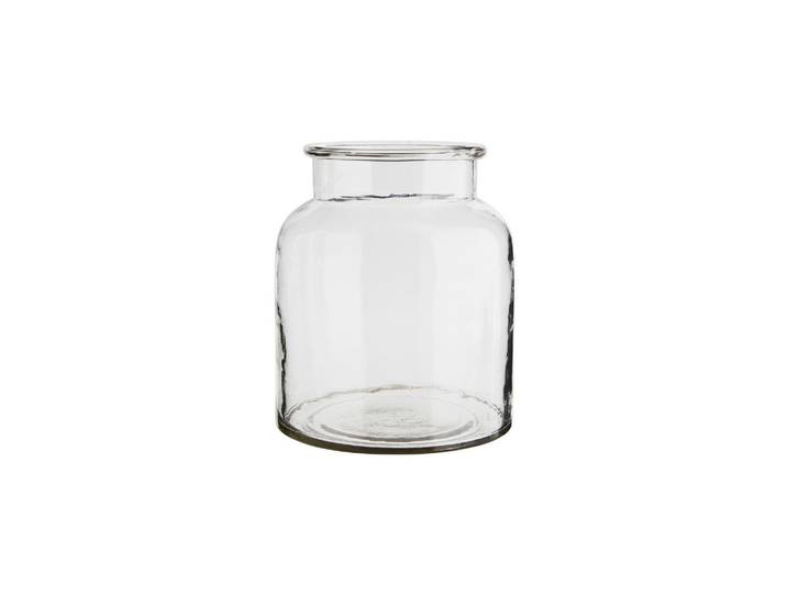 Vase en verre clair H23 Flowper