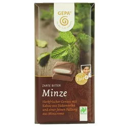 Gepa Zartbitter Minze 100g