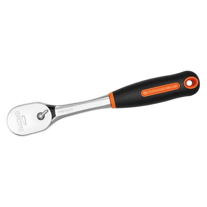 Irimo Birnenförmige 1/4"-Umschaltknarre mit 72 Zähnen und 5°-Rückschwenkwinkel, 120 mm - Einzelhandelsve (1/4") (40278377)