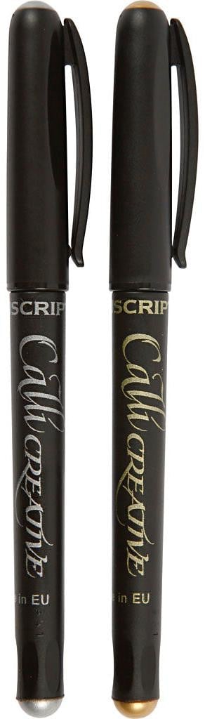 Creativ Company kalligrafiemarkers - 2 stuks