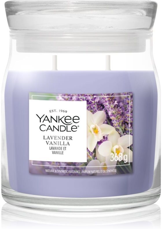 Yankee Candle Lavender Vanilla scented candle 268 g