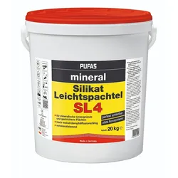 PUFAS Silikat-Leichtspachtel SL4 - mineral 20 kg