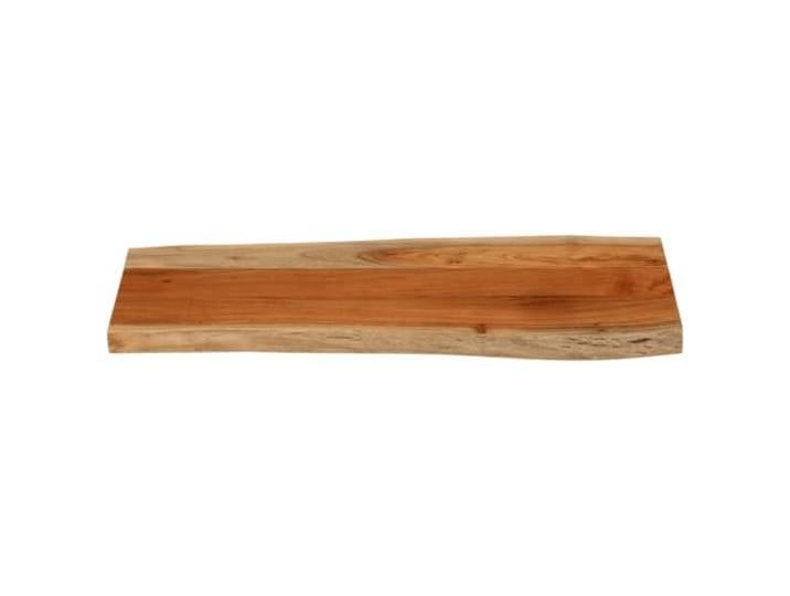 KTHLBRH Tischplatte 100 x 40 x 3,8 cm Massivholz Akazie Rustikale Kanten, glatte Oberfläche, leicht zu reinigen, für Couchtisch oder Service