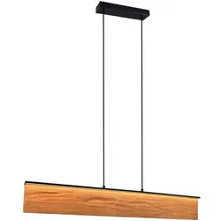Trio LED-Pendelleuchte Kalea Holz Braun