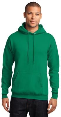 Port & Company PC78H Co Core Fleece Pullover Hooded Sweatshirt in Kelly size 4XL