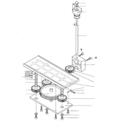 PROXXON 27040-06-09 Schraube für Dickenhobel DH40