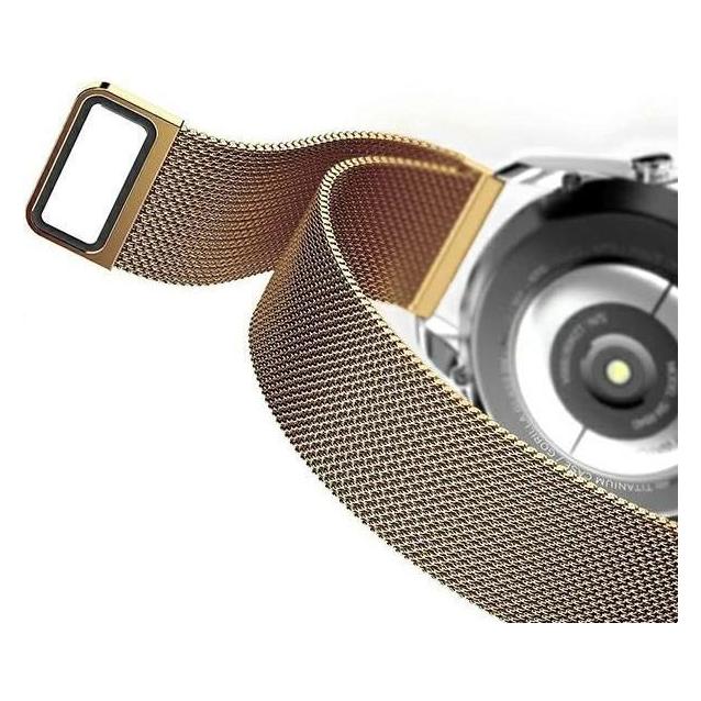 Mercury pasek Mesh Apple Watch 42/44/45 mm złoty/gold (Stainless Steel) (47594719)