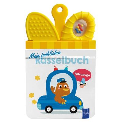 Mein fröhliches Rasselbuch - Fahrzeuge, Gebundene Ausgabe von , YoYo Books, 978-94-6524-144-9