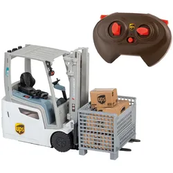 Happy People 34450 - Ferngesteuerter Gabelstapler - UPS Jungheinrich EFG 216 K Li-Ion (1:16)