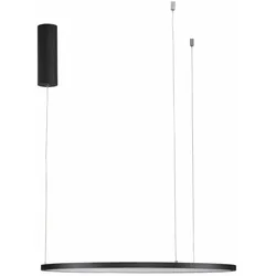 Nova Luce 9345601 Tarquin LED Pendelleuchte Schwarz