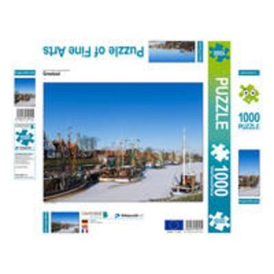 CALVENDO Puzzle Greetsiel | 1000 Teile Lege-Größe 64x48cm Foto-Puzzle für glückliche Stunden