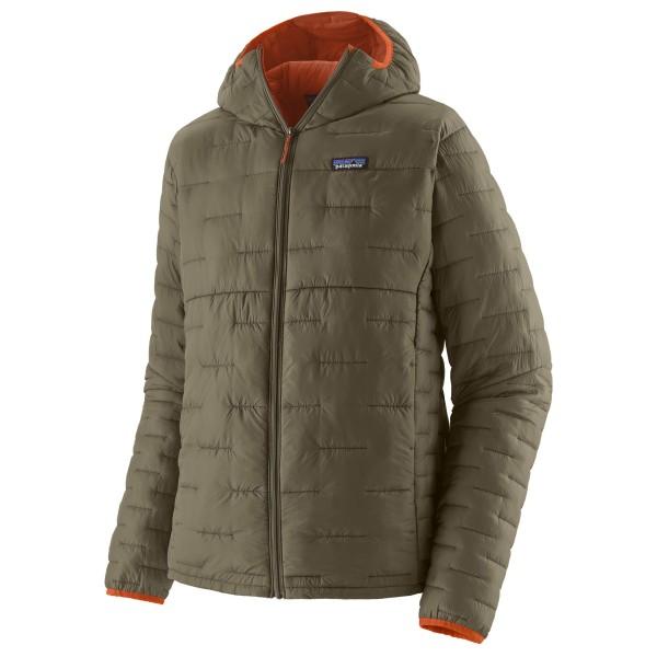 Patagonia - Micro Puff Hoody - Kunstfaserjacke Gr S braun