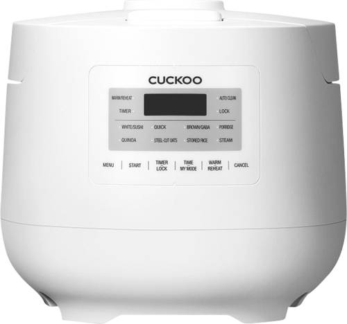 Cuckoo CR-0641F Reiskocher Weiß Antihaftbeschichtung, mit Messbecher, Reiskochfunktion
