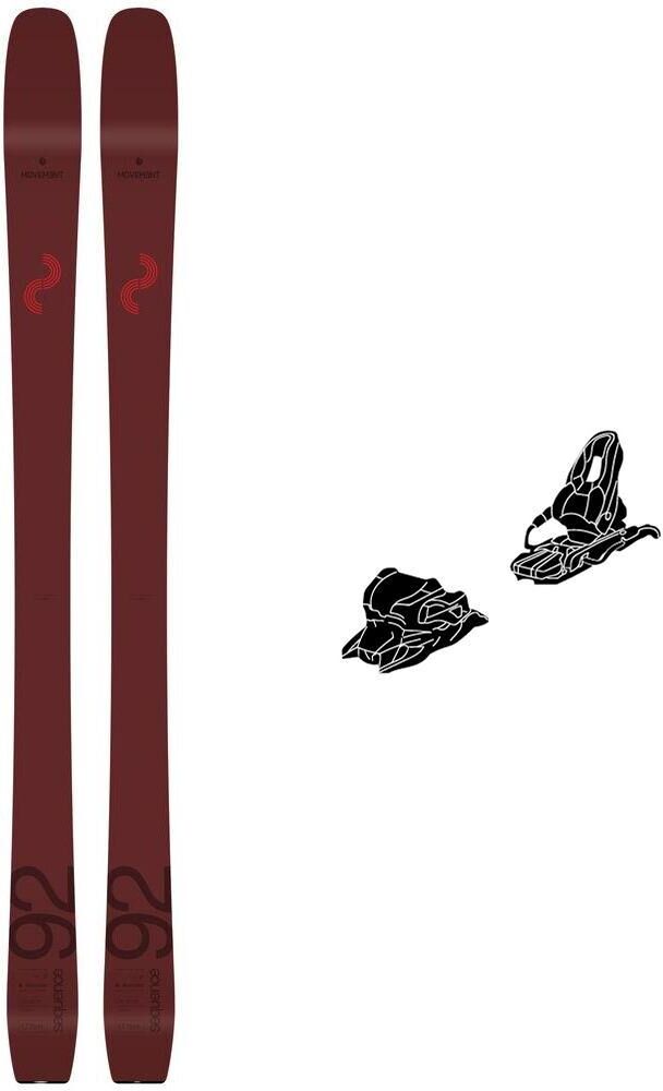 Movement  - Pack Ski Sequence 92 - 161 + Speed Turn Black Silver - Ski