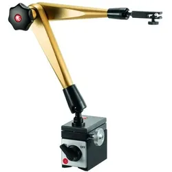HG, Messlehre, Hydraulisches Magnet-Messstativ (mit Fuss) mit hydraulischer Feineinstellung am Fuss, Ausladung: 4