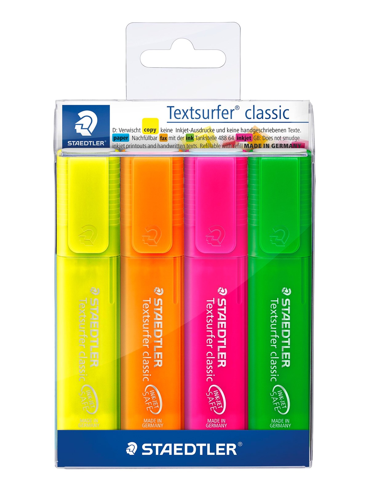 Staedtler Highlighter Textsurfer Prom4pcs.wal