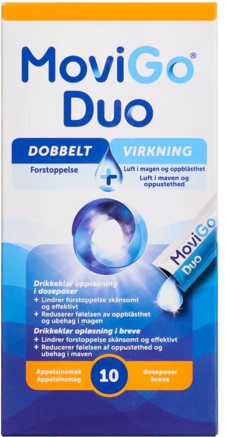 Movicol MoviGo Duo Breve 10 stk