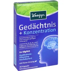 Kneipp Gedächtnis + Konzentration 30 ST