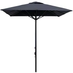 Resol garbar CORSICA Regenschirm Outdoor 200x200 Schwarz (Schirmständer nicht enthalten)