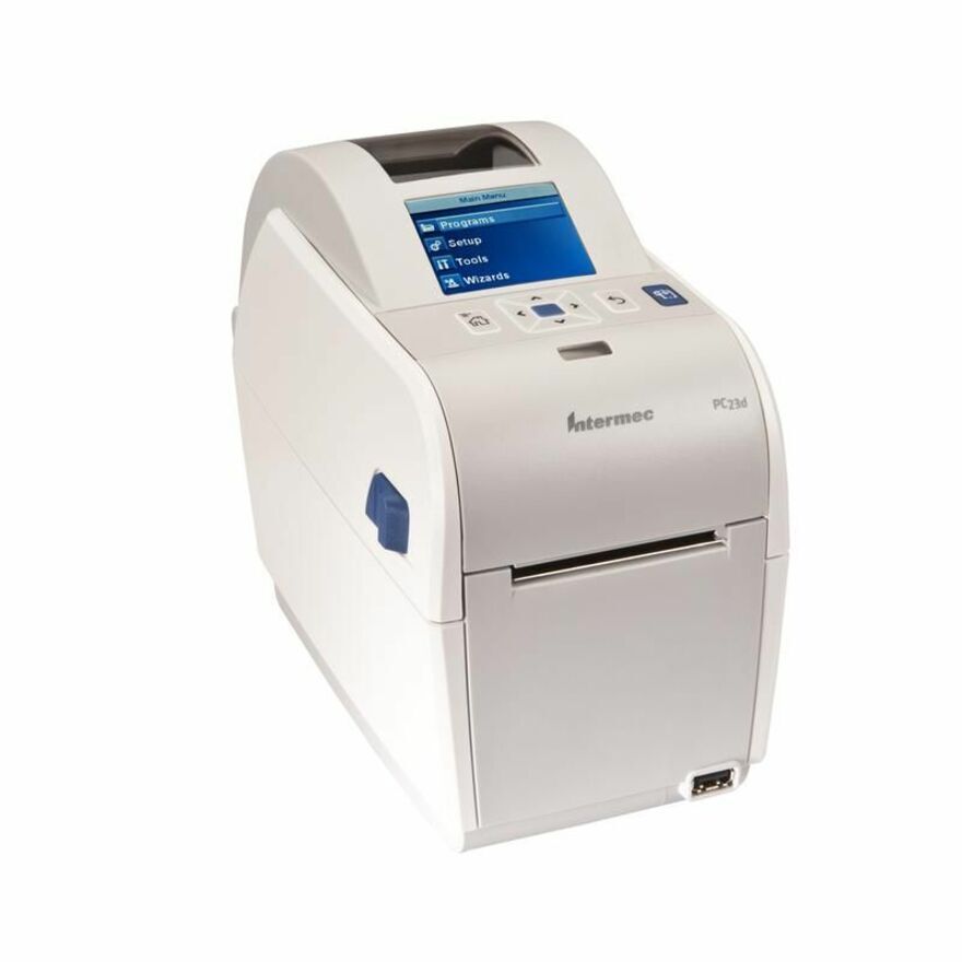 Intermec PC23d, Thermodirekt, 203 x 203 DPI, 203,2 mm/sek, Kabelgebunden, Weiß