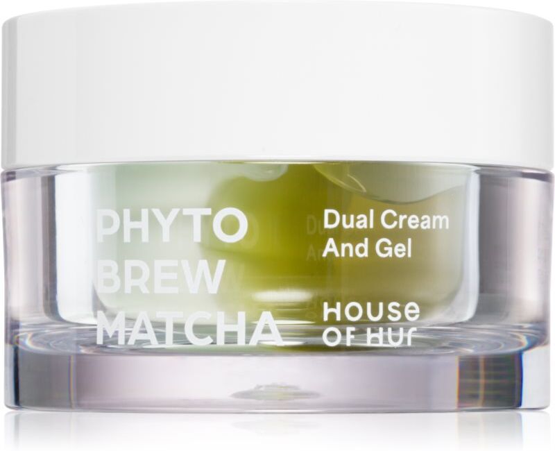 House of Hur Phyto Brew Matcha Dual Cream And Gel hydrating and illuminating face cream dual 50 ml