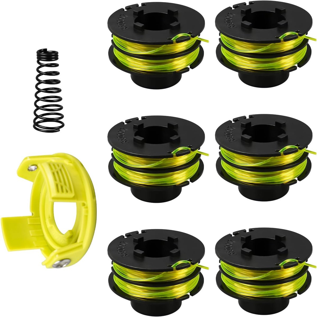 Ryobi Reserve Trimmerdraad Set - 6 Stuks - Groen - Plastic