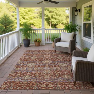 Addison Rugs Machine Washable Indoor/ Outdoor Vintage Evie Chantille Rug