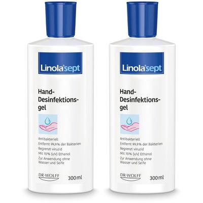 Linola Sept Hand Desinfekt x2 2x300 ml Gel