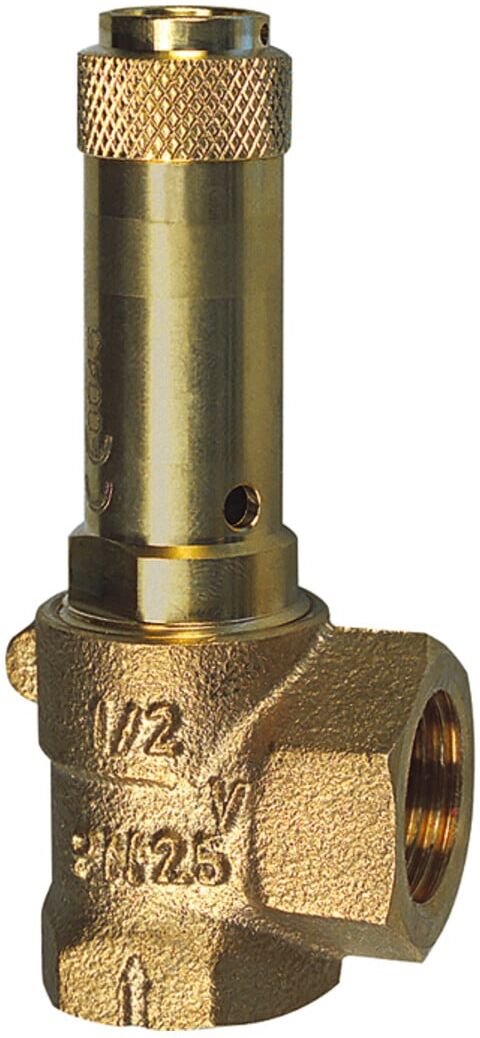 Riegler Eck-Sicherheitsventil, Flüssigkeiten, G 1, Ansprechdruck 1,5 bar (221.05-1,5)