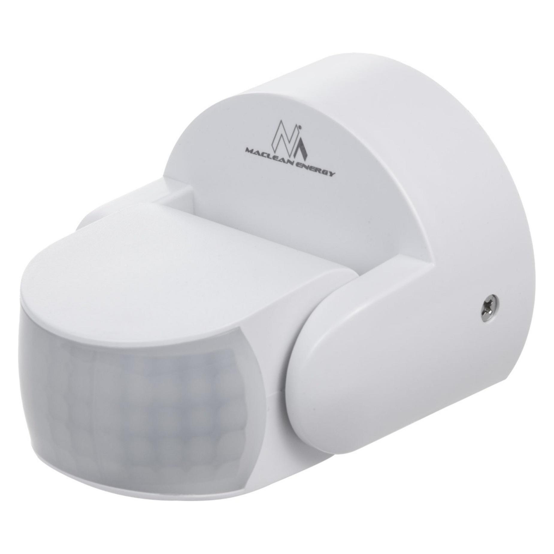 Maclean MCE468 - W PIR-Infrarot-Bewegungsmelder (12 m) (MCE468)