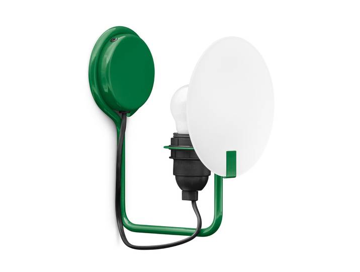 Applique murale Bugia, verte, à 1 lampe - Stilnovo - Salon / séjour - Design - Métal - À ampoule unique