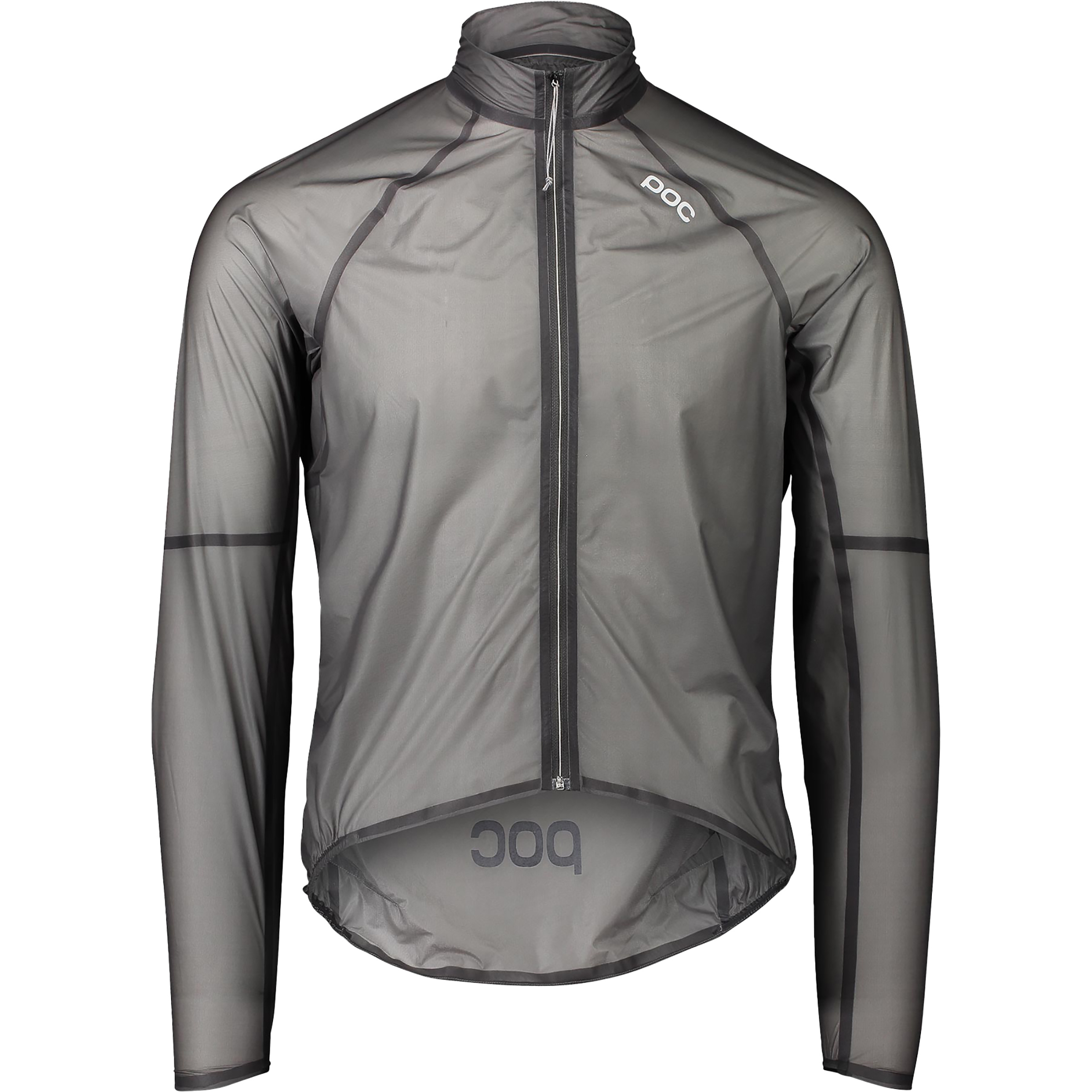 POC The Supreme Rain Herren Regenjacke grau Größe XL Gravel Klein verpackbar Wasserabweisend