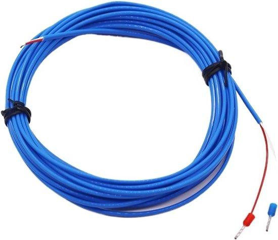 Thermokoppel Sensor K-type met 4m PTFE Kabel - Zwart
