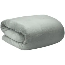 DECKE Aurelia 220/240 cm Hellgrau