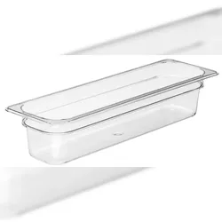 CAMBRO 24LPCW-135 - Behälter GN 1/2 lang 5 L - 16,2 x 53 x 10 cm - Transparent - Verkauf 1 Stück.